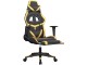 Fotoliu gaming VidaXL 3143678 (Black/Gold)