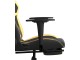 Fotoliu gaming VidaXL 3143678 (Black/Gold)