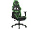 Fotoliu gaming VidaXL 3143679 (Black/Green)