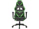 Fotoliu gaming VidaXL 3143679 (Black/Green)