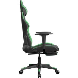 Fotoliu gaming VidaXL 3143679 (Black/Green) Thumb