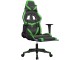 Fotoliu gaming VidaXL 3143679 (Black/Green)