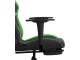 Fotoliu gaming VidaXL 3143679 (Black/Green)