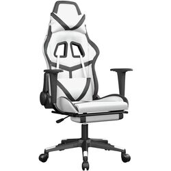 Игровое кресло VidaXL 3143685 (White/Black) Thumb
