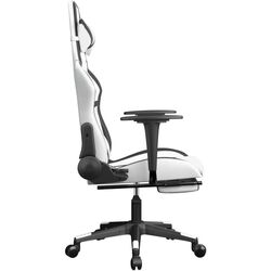 Игровое кресло VidaXL 3143685 (White/Black) Thumb