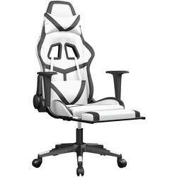 Игровое кресло VidaXL 3143685 (White/Black) Thumb