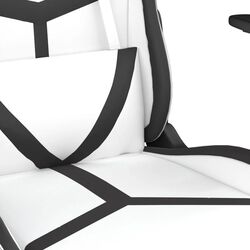 Игровое кресло VidaXL 3143685 (White/Black) Thumb