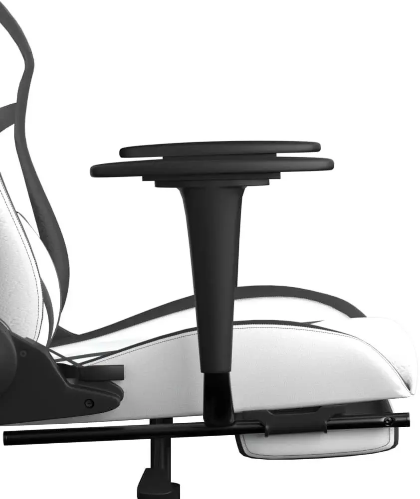Игровое кресло VidaXL 3143685 (White/Black) - 10