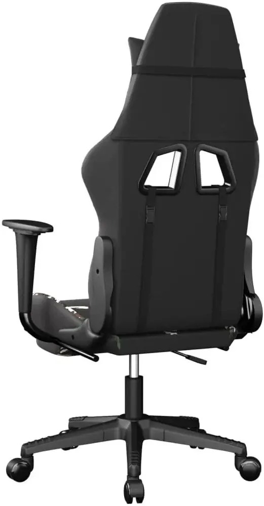 Fotoliu gaming VidaXL 3143686 (Black/Camouflage)