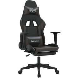 Fotoliu gaming VidaXL 3143703 (Black/Grey) Thumb