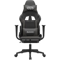 Fotoliu gaming VidaXL 3143703 (Black/Grey) Thumb