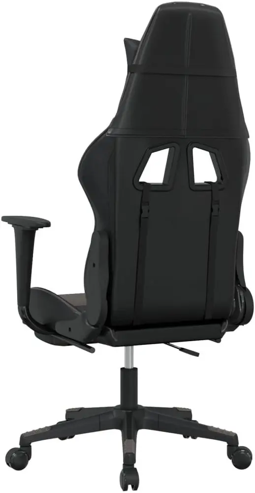 Fotoliu gaming VidaXL 3143703 (Black/Grey)