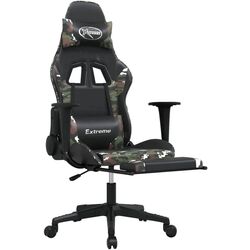 Fotoliu gaming VidaXL 3143710 (Black/Camouflage) Thumb