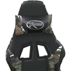 Fotoliu gaming VidaXL 3143710 (Black/Camouflage) Thumb