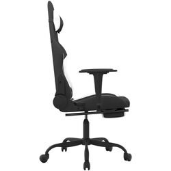 Игровое кресло VidaXL 3143730 (Black/White) Thumb