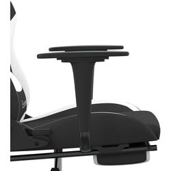 Игровое кресло VidaXL 3143730 (Black/White) Thumb