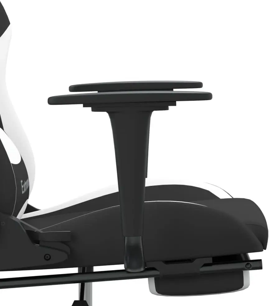 Игровое кресло VidaXL 3143730 (Black/White)