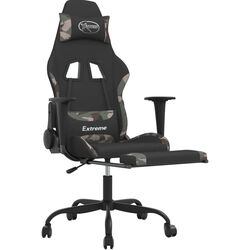 Fotoliu gaming VidaXL 3143732 (Black/Camouflage) Thumb