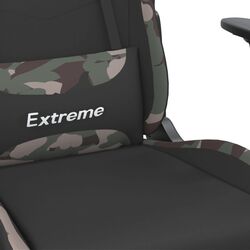 Fotoliu gaming VidaXL 3143732 (Black/Camouflage) Thumb