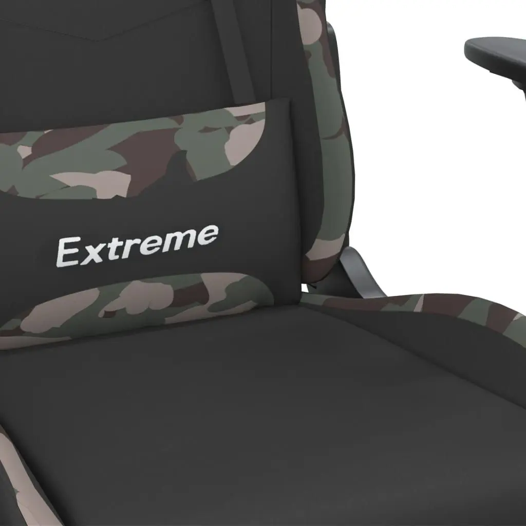 Fotoliu gaming VidaXL 3143732 (Black/Camouflage) - 9