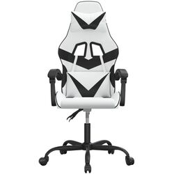 Fotoliu gaming VidaXL 3143852 (White/Black) Thumb