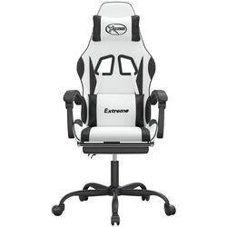 Fotoliu gaming VidaXL 3143888 (White/Black) Thumb