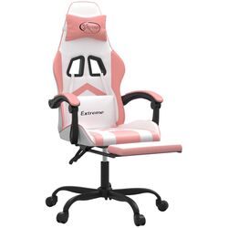 Игровое кресло VidaXL 3143911 (White/Pink) Thumb