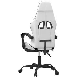 Игровое кресло VidaXL 3143912 (White/Black) Thumb