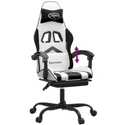 Игровое кресло VidaXL 3143912 (White/Black) Thumb