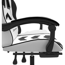 Игровое кресло VidaXL 3143912 (White/Black) Thumb