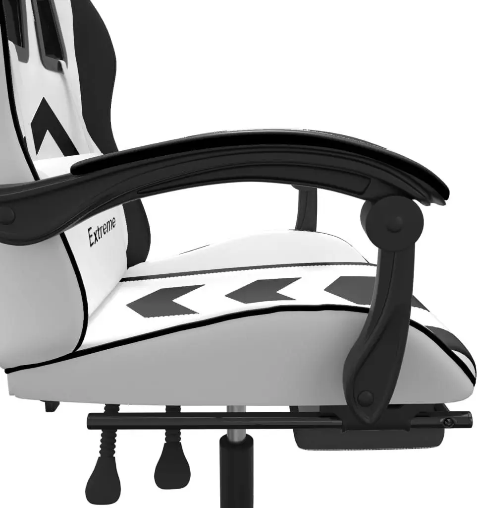 Игровое кресло VidaXL 3143912 (White/Black)