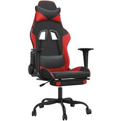 Fotoliu gaming VidaXL 345412 (Black/Red) Thumb