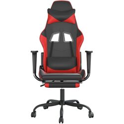 Fotoliu gaming VidaXL 345412 (Black/Red) Thumb