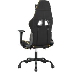Fotoliu gaming VidaXL 345413 (Black/Gold) Thumb