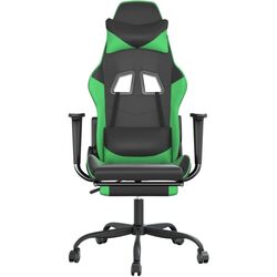 Fotolu gaming VidaXL 345414 (Black/Green) Thumb