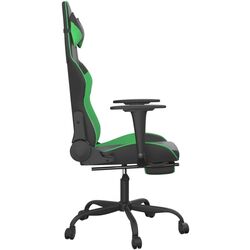 Fotolu gaming VidaXL 345414 (Black/Green) Thumb