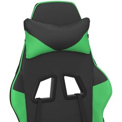 Fotolu gaming VidaXL 345414 (Black/Green) Thumb