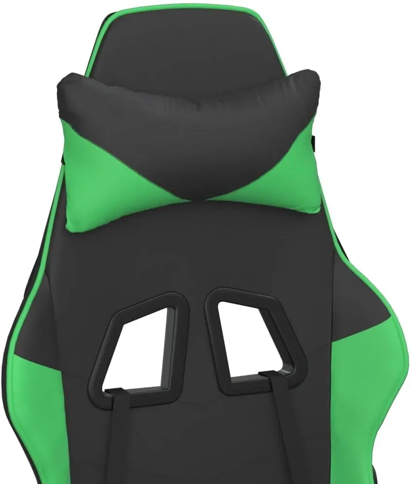 Fotolu gaming VidaXL 345414 (Black/Green)