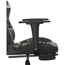 Fotoliu gaming VidaXl 345422 (Black/Camouflage) Thumb