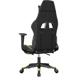 Fotoliu gaming VidaXL 345436 (Black/Gold) Thumb