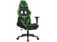 Fotoliu gaming VidaXL 345437 (Black/Green)