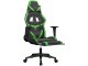 Fotoliu gaming VidaXL 345437 (Black/Green)