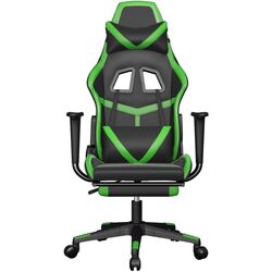 Игровое кресло VidaXL 345437 (Black/Green) Thumb
