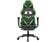 Fotoliu gaming VidaXL 345437 (Black/Green)