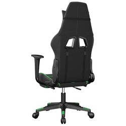 Игровое кресло VidaXL 345437 (Black/Green) Thumb