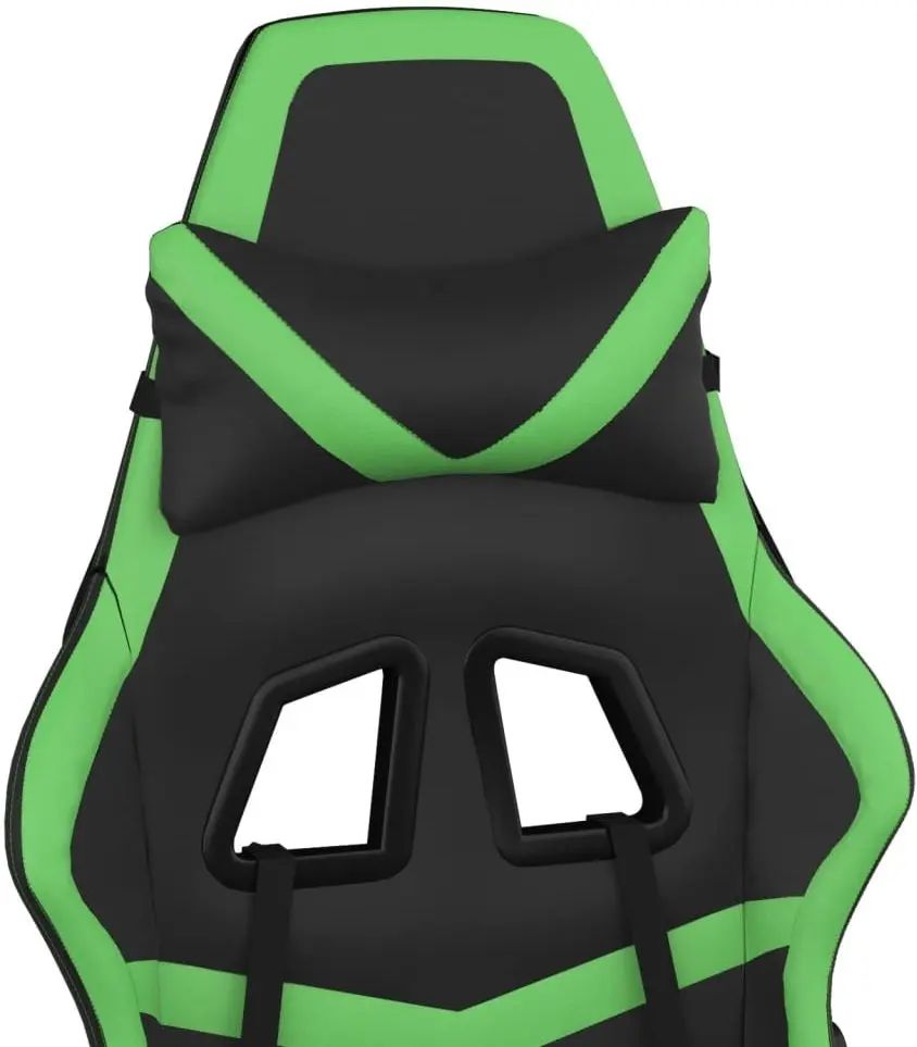 Игровое кресло VidaXL 345437 (Black/Green)