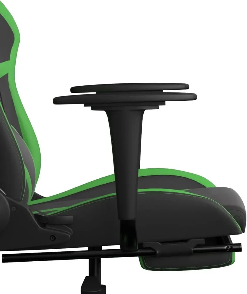 Игровое кресло VidaXL 345437 (Black/Green)