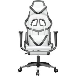 Игровое кресло VidaXL 345443 (White/Black) Thumb