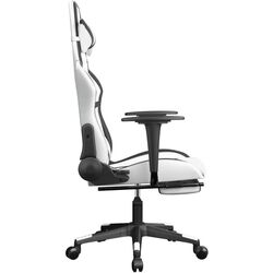 Игровое кресло VidaXL 345443 (White/Black) Thumb