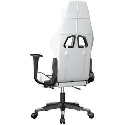Игровое кресло VidaXL 345443 (White/Black) Thumb